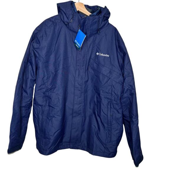 New Men’s Columbia Men’s Bugaboo II Fleece Interchange Jacket Size XL - Picture 2 of 13